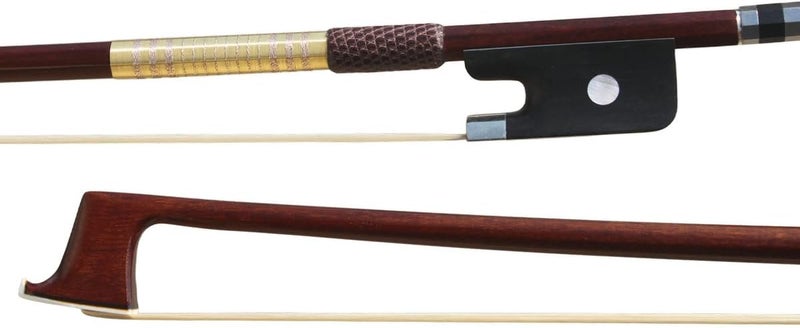 ARCRAW Store Viola Bow Pernambuco Wood Round Stick French PECCATTE Model Rococo Style Teacher Student Professional Stringed Instrument Bows - Image 3